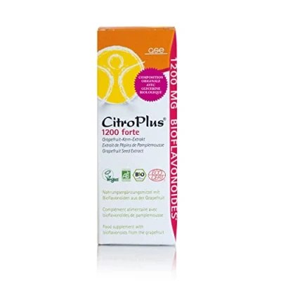 Afbeelding van GSE CitroPlus® Forte 1200 mg, biologisch grapefruit kern extract, per stuk verpakt (1 x 100 ml)