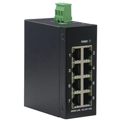 Afbeelding van ROLINE Industrie Switch 8x RJ 45, unmanaged