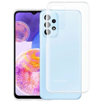 Afbeelding van Just in Case Soft Samsung Galaxy A23 Back Cover Transparant