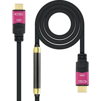 Afbeelding van HDMI Kabel NANOCABLE 10.15.3725 Zwart 25 m