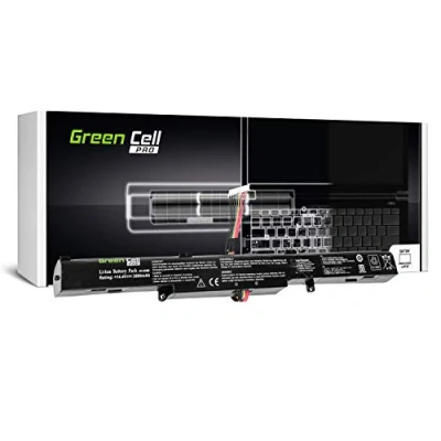 Afbeelding van Green Cell PRO Serie A41 X550E Accu Laptop Batterij voor ASUS X550D X550DP R510D R510DP F550D F550DP F750L F750LB X750J X750JB X750JN X750L X750LB X750LN (Samsung Cellen 2600mAh 14.4V)
