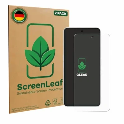 Afbeelding van ScreenLeaf Screenprotector voor Nothing Phone (3a) Duurzame schermbescherming Folie Beschermfolie transparant (2 Stuks)