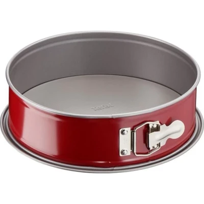 Afbeelding van Tefal J1641114, Cakevorm, Rond, Vlakke ondergrond, Rood, Koolstofstaal, Grijs