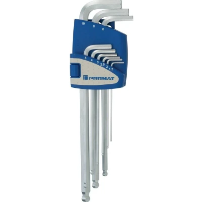 Afbeelding van Promat stiftsleutelset in houder 1.5 10 mm 9 delig