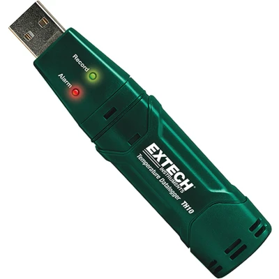 Afbeelding van Extech TH10 temperatuur datalogger usb 32000 meetpunten 1 jaar batterij