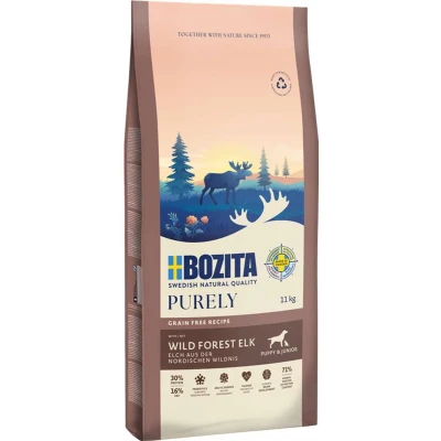 Afbeelding van Bozita Grain Free Mother &amp; Puppy Eland Dubbelpak: 2 x 11 kg