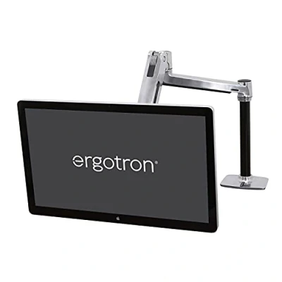 Afbeelding van Ergotron LX zit sta tafelmontage lcd arm, aluminium