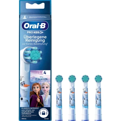 Afbeelding van Oral B Opzetborstels Kinder PRO Frozen, vanaf 3 jaar, 4 Stuks