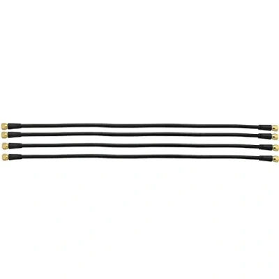 Afbeelding van Satix Coaxkabel patchkabel met F stekker 50 cm (4 stuks)