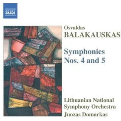Afbeelding van Lithunian National Symphony Orchestra, Juozas Domarkas Balakauskas: Nos.4 &amp; 5 (CD)