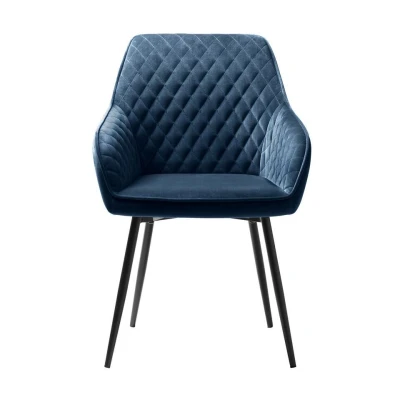 Afbeelding van Hygge Interiors Miltona Armstoel Velvet Blauw