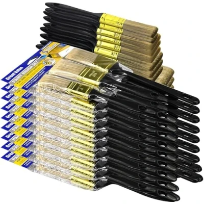 Afbeelding van Great Andrew Pinsel, 30 Stück, vielseitig einsetzbar (7,6 cm, 5,1 3,8 Winkel, 2,5 cm), Set für Heimmöbel, Zäune und Wandverkleidung