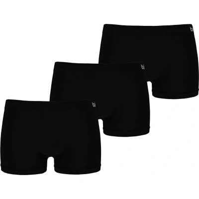 Afbeelding van Apollo dames Basic Hipster Bamboo naadloos MAAT M 3 pack zwart