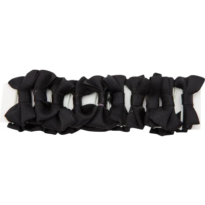 Afbeelding van Red Horse Invlechtstrikjes Zwart 20 Stuks 2,5 Cm