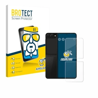 Afbeelding van BROTECT Screenprotector voor Samsung Galaxy Z Flip 7 FE (Voor+Camera) Folie Beschermfolie Beschermglas transparant