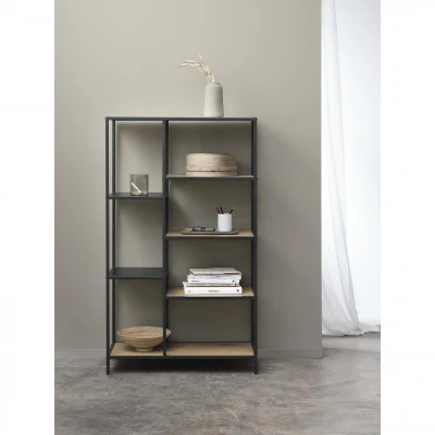 Afbeelding van Nordic Home Anita stellingkast 146 cm Hout