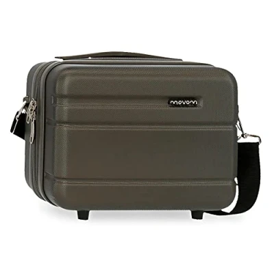 Afbeelding van Movom Galaxy toilettas, aanpasbaar, met schoudertas, zwart, 29 x 21 15 cm, stijf, ABS 9,14 l