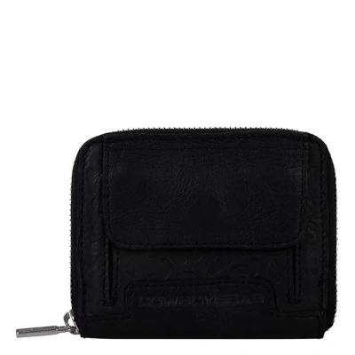 Afbeelding van Cowboysbag Portemonnee Lovely Leopard Zwart one size