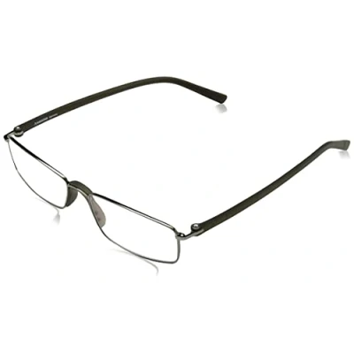 Afbeelding van Rodenstock unisex leesbril R2640, bril met ontspiegelde volledige randglazen, lichtgewicht roestvrijstalen montuur, voor verziendheid