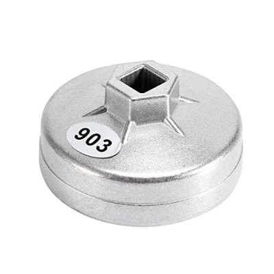 Afbeelding van Fydun Chiave per Filtro Olio Strumento di Rimozione Lega Alluminio 74mm / 14 Flauto in 903