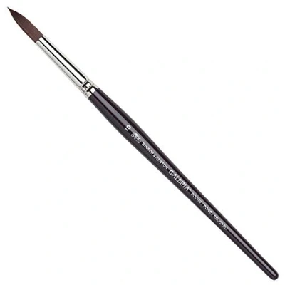 Afbeelding van Winsor &amp; Newton Galeria Acrylverf Penseel ronde vorm korte steel No. 10 kwast 6,3mm