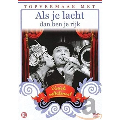 Afbeelding van Topvermaak Met Als Je Lacht Dan Ben Rijk (DVD)