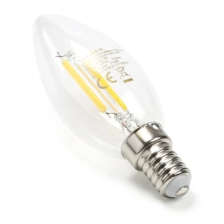 Afbeelding van LED lamp E14 Kaars Nedis (2W, 250lm, 2700K)