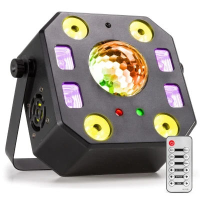 Afbeelding van BeamZ LightBox5 lichteffect 5 in 1 met o.a. laser, Jelly Ball,