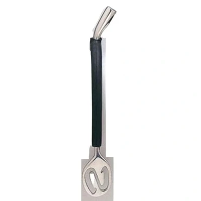 Afbeelding van Metalab Sporen Prince de Galles 20mm RVS met Rubber Zwart L