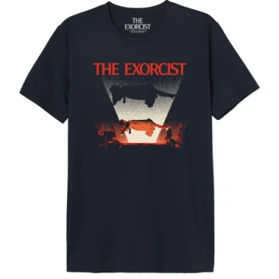 Afbeelding van The Exorcist UXEXORMTS001 T shirt, marineblauw, XXL heren, Marine.,