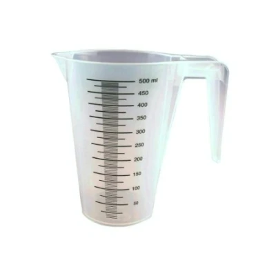 Afbeelding van Kerbl Maatbeker met Schaal Plastic 0,5L