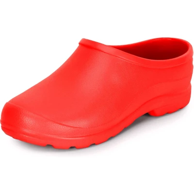 Afbeelding van Ladeheid Unisex Clogs Tuinklompen Tuinschoenen Lichte Dames Heren Rood 38 LA DW Xclap
