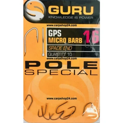 Afbeelding van Guru GPS Micro Barbed Spade End Pole Special (10pcs) Maat : 16