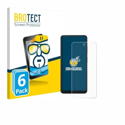 Afbeelding van BROTECT Screenprotector voor Xplora HMD Fusion X1 Folie Beschermfolie transparant (6 Stuks)