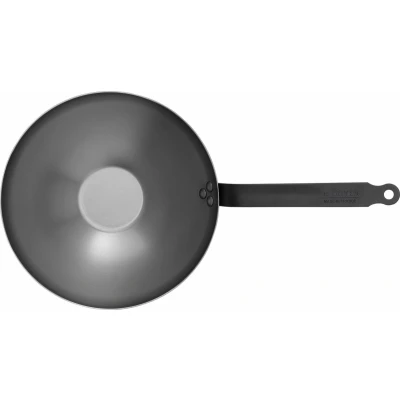 Afbeelding van deBuyer Mineral B Black Wok 28cm Staal