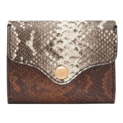 Afbeelding van Fossil Portemonnee, Dames, Maat: One Size, Python