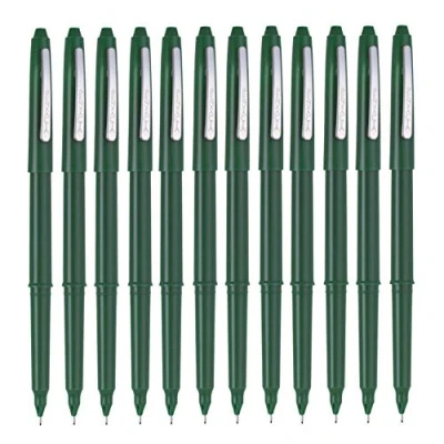 Afbeelding van Helit H2512352 Fineliner The Penxacta, lijndikte 0,5 mm, schrijfkleur groen, 12 stuks