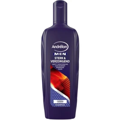 Afbeelding van Andrelon Shampoo Men Sterk &amp; Verzorgend voor mannen met dunner wordend haar 300 ml