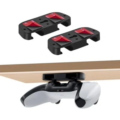Afbeelding van Mcbazel Ondersteuning van het Manette Sous Le Bureau voor PS5/PS4 Contrôleur 2 pièces