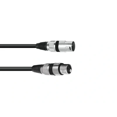 Afbeelding van Omnitronic xlr kabel 10 meter 3pin bk