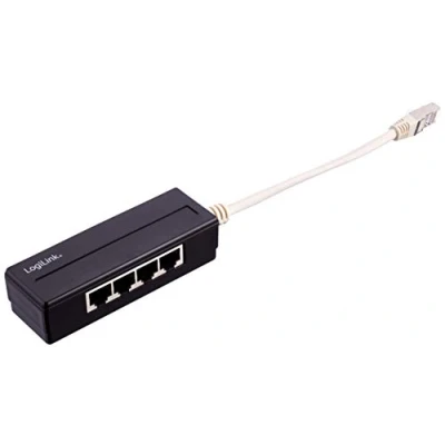 Afbeelding van LogiLink MP0032 Zwart network splitter