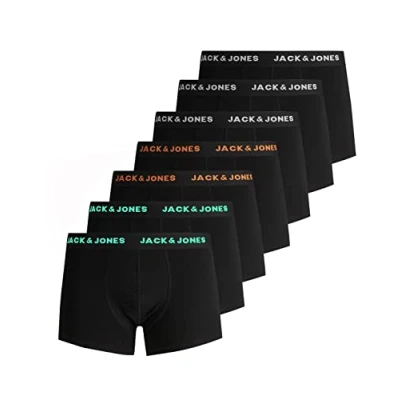 Afbeelding van JACK &amp; JONES Basic Boxershorts voor heren, verpakking van 7 stuks, S