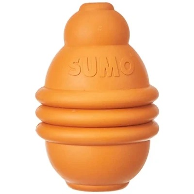 Afbeelding van Beeztees Sumo Play Hondenspeelgoed Rubber Oranje L