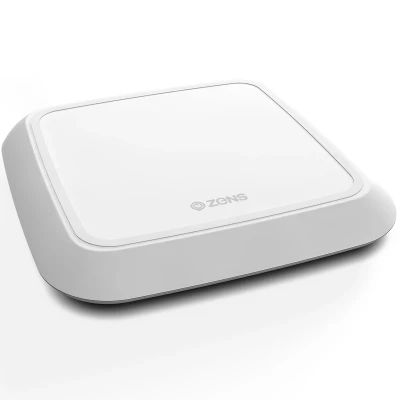 Afbeelding van Single Fast Wireless Charger 10W van Zens Wit Kunststof