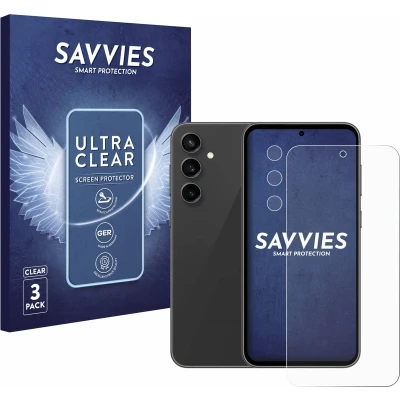 Afbeelding van Savvies Screenprotector voor Samsung Galaxy S23 FE (Voor+Camera) Folie Beschermfolie transparant (6 Stuks)