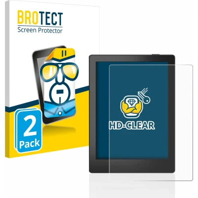 Afbeelding van BROTECT Screenprotector voor Onyx Boox Poke 5 Folie Beschermfolie transparant (2 Stuks)