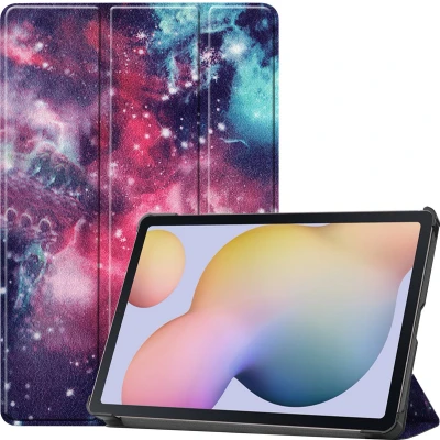 Afbeelding van Case2go Tablet Hoes geschikt voor Samsung Galaxy Tab S7 (2020) Tri Fold Book Case