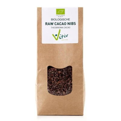 Afbeelding van Vitiv Biologische Cacao Nibs 400GR