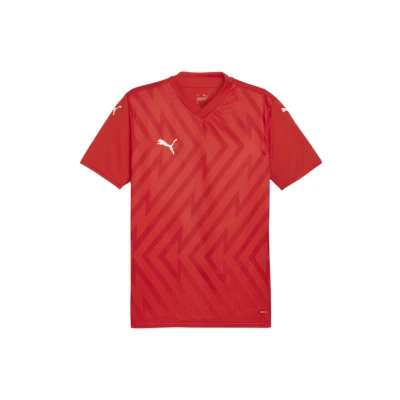 Afbeelding van Puma Teamglory Shirt Korte Mouw Heren Rood Maat: M