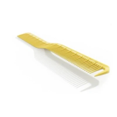 Afbeelding van Curve O Kam Specialist Plus Combs Left Handed Hard Cutting Comb Mellow Yellow